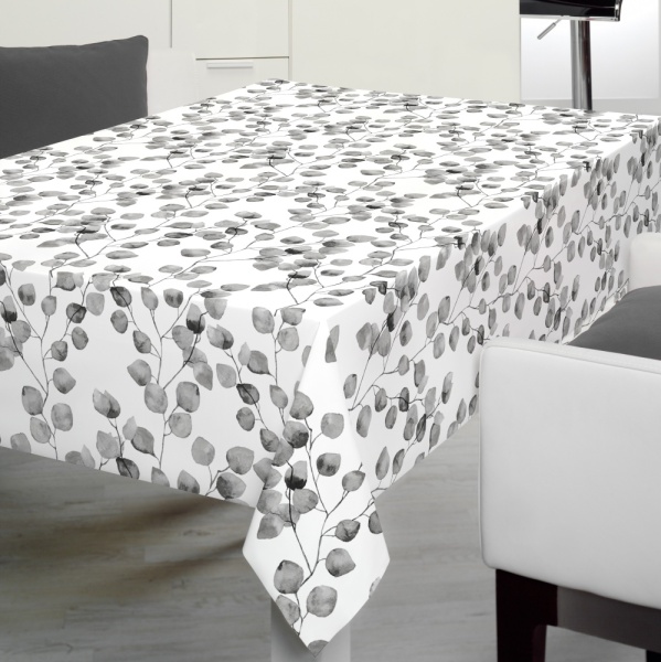 Table Vinyl  - Grey Floral